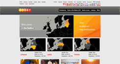 Desktop Screenshot of ambertours.lt